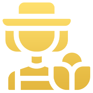 Icono de expositor con área